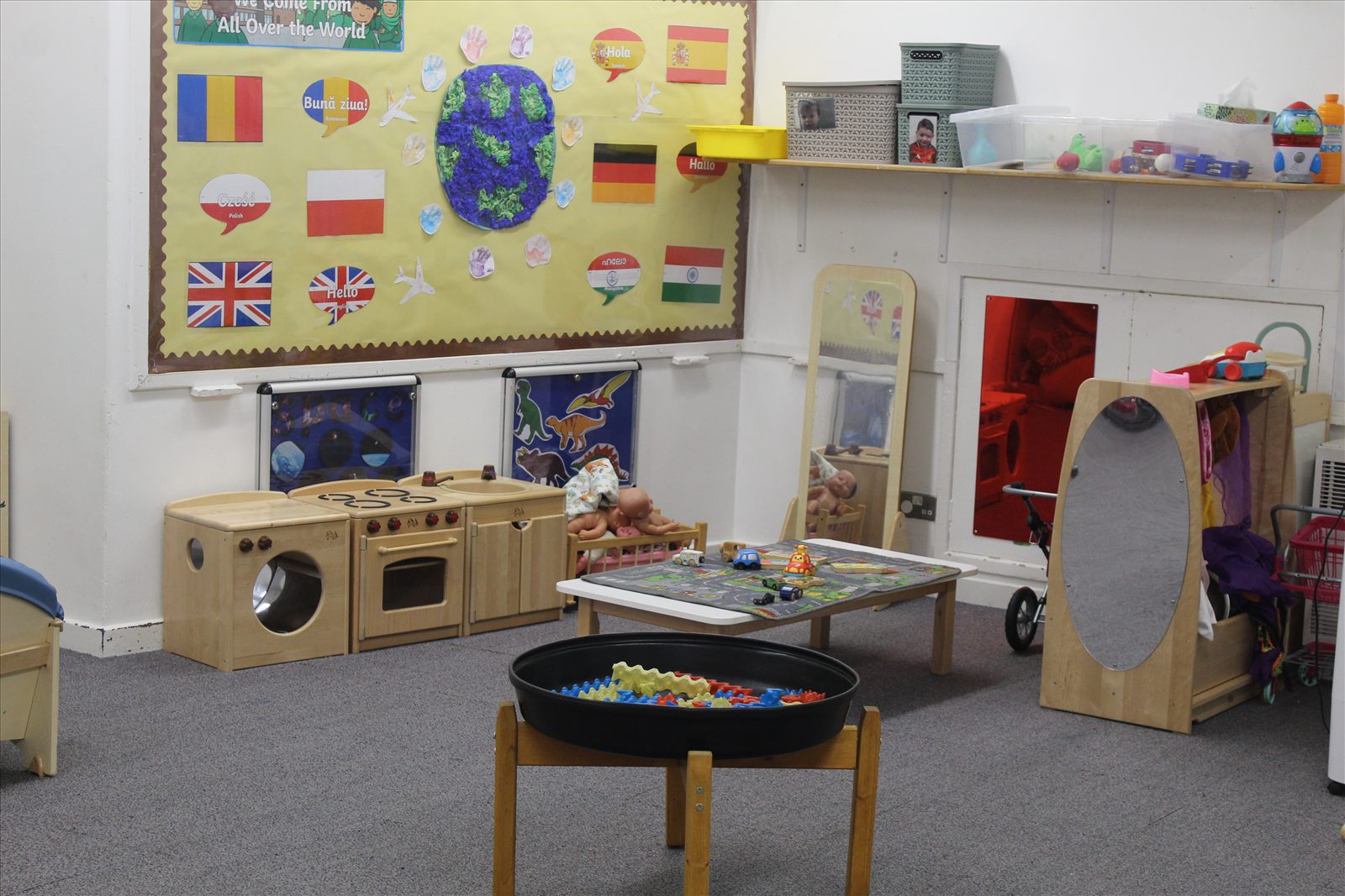 Moon Room creative play area