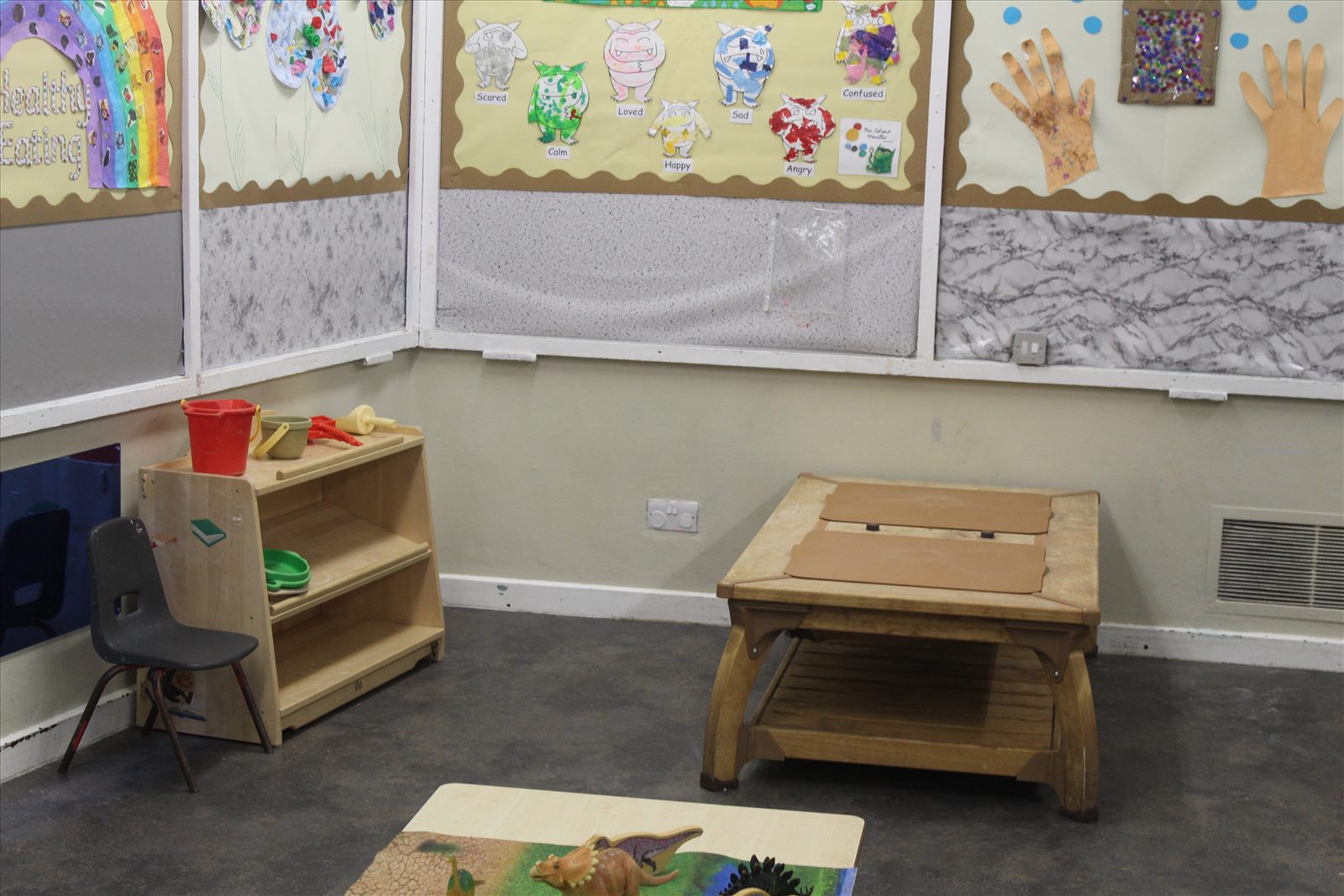 Moon Room activity table