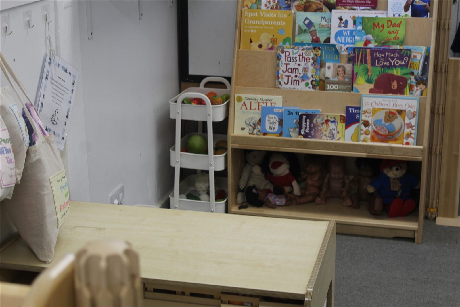 Outdoor and sensory activity area
